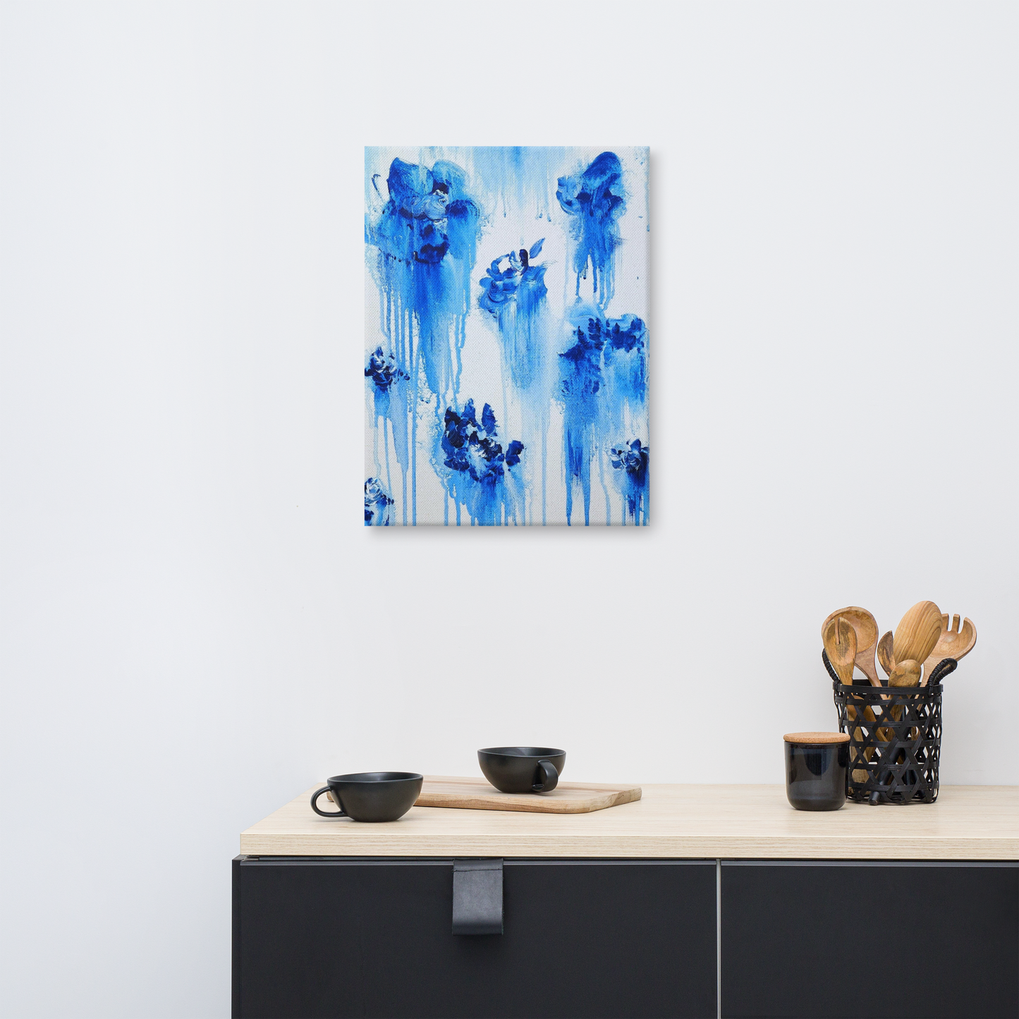 Flowers of Solitude Canvas Print - 18" x 24"