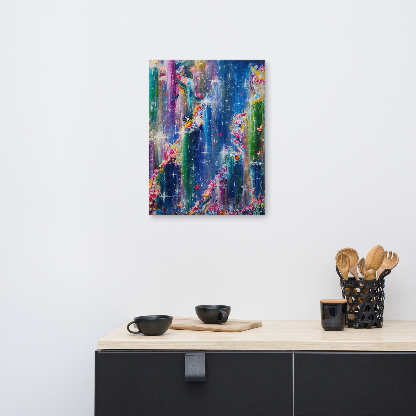 You are With Me in My Dreams Canvas Print - 18" x 24"