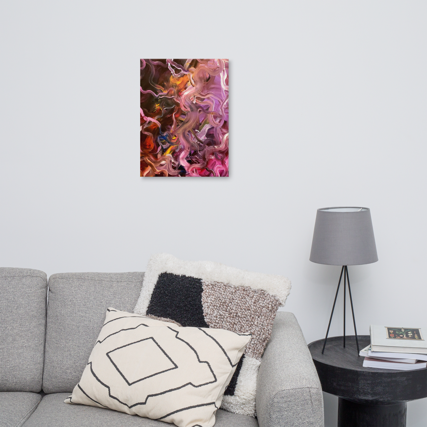 Neural Rivers of Mind Canvas Print - 18" x 24"