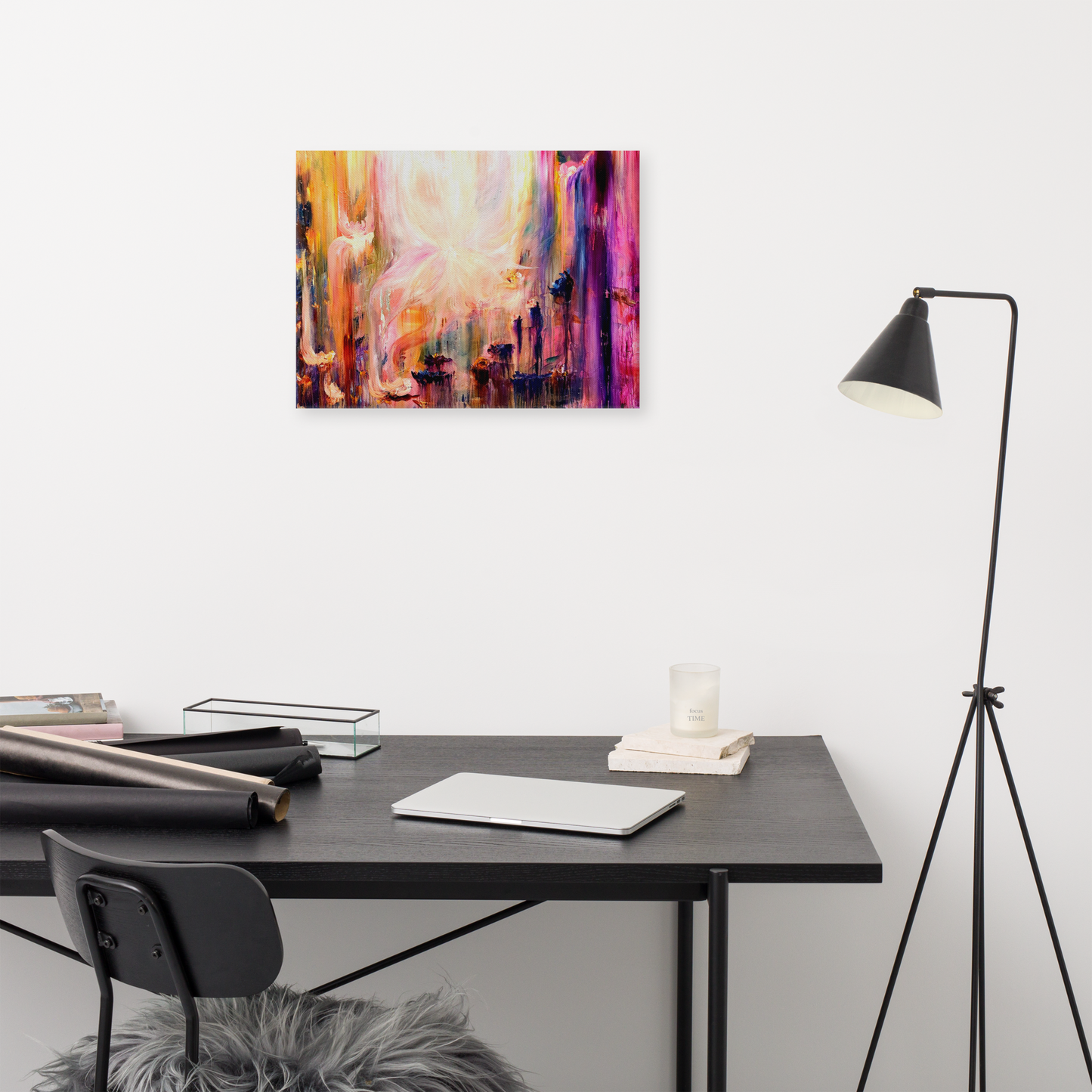 The Birth of a Universe Canvas Print - 18" x 24"