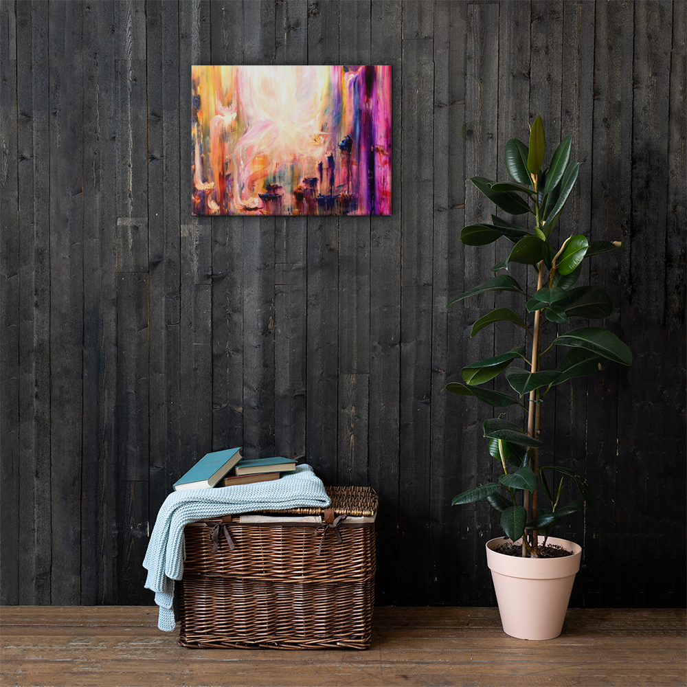 The Birth of a Universe Canvas Print - 18" x 24"