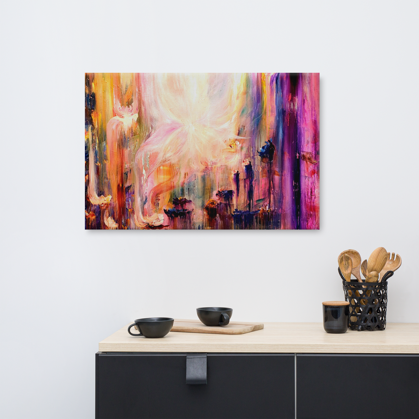 The Birth of a Universe Canvas Print - 24" x 36"
