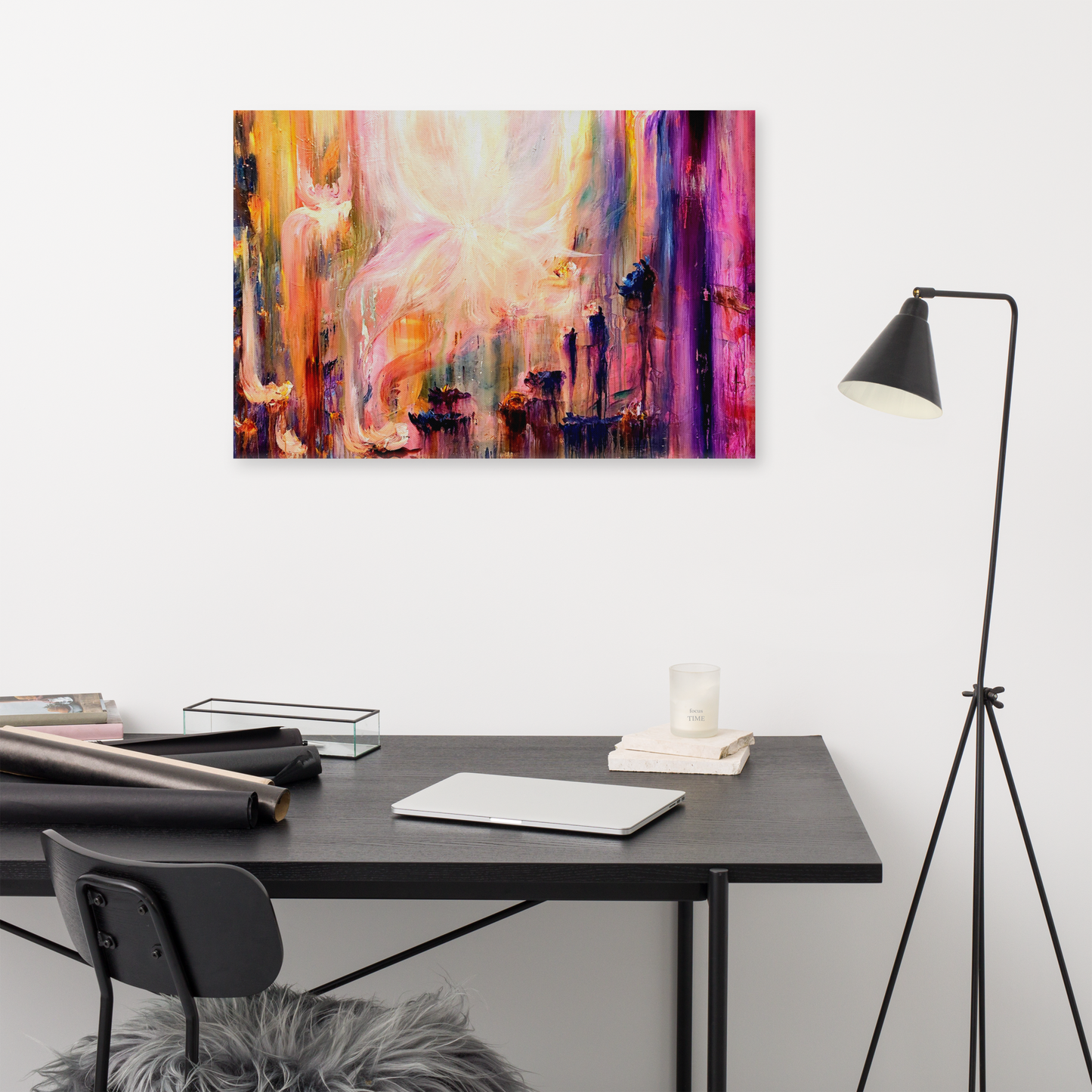 The Birth of a Universe Canvas Print - 24" x 36"