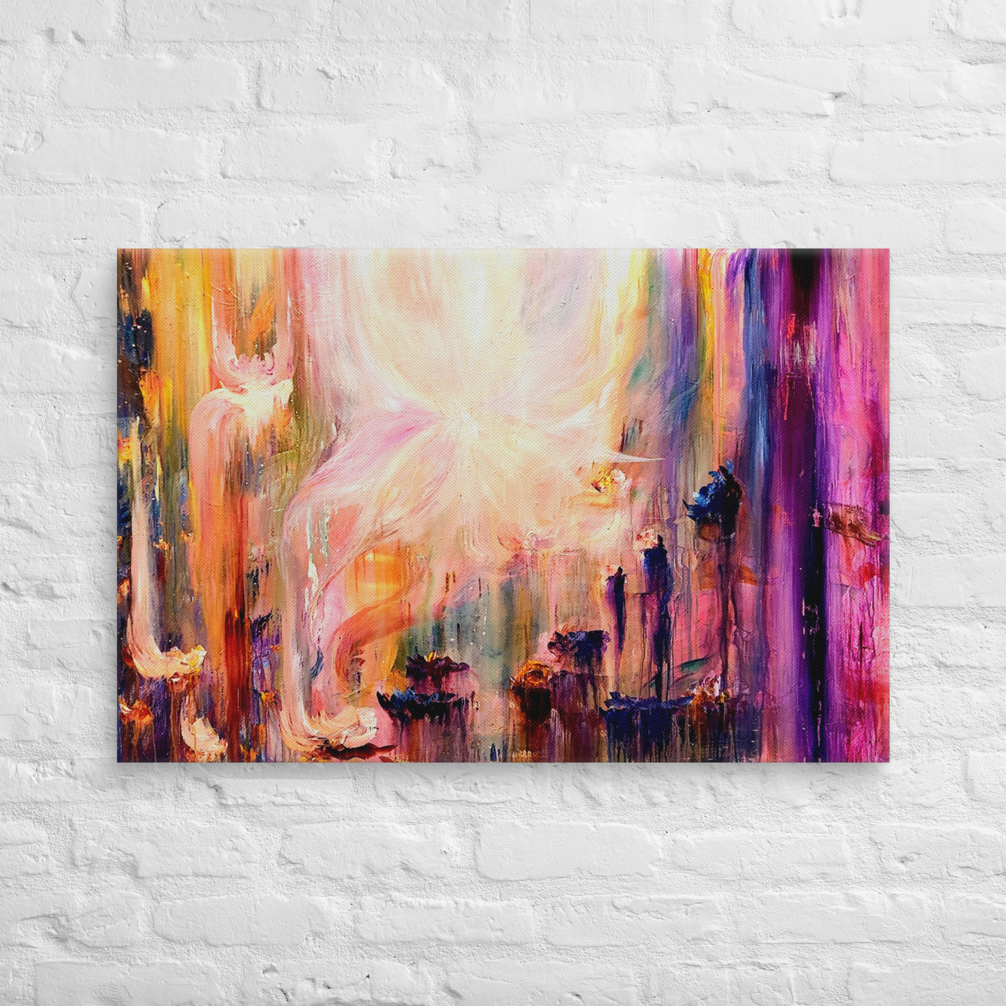 The Birth of a Universe Canvas Print - 24" x 36"
