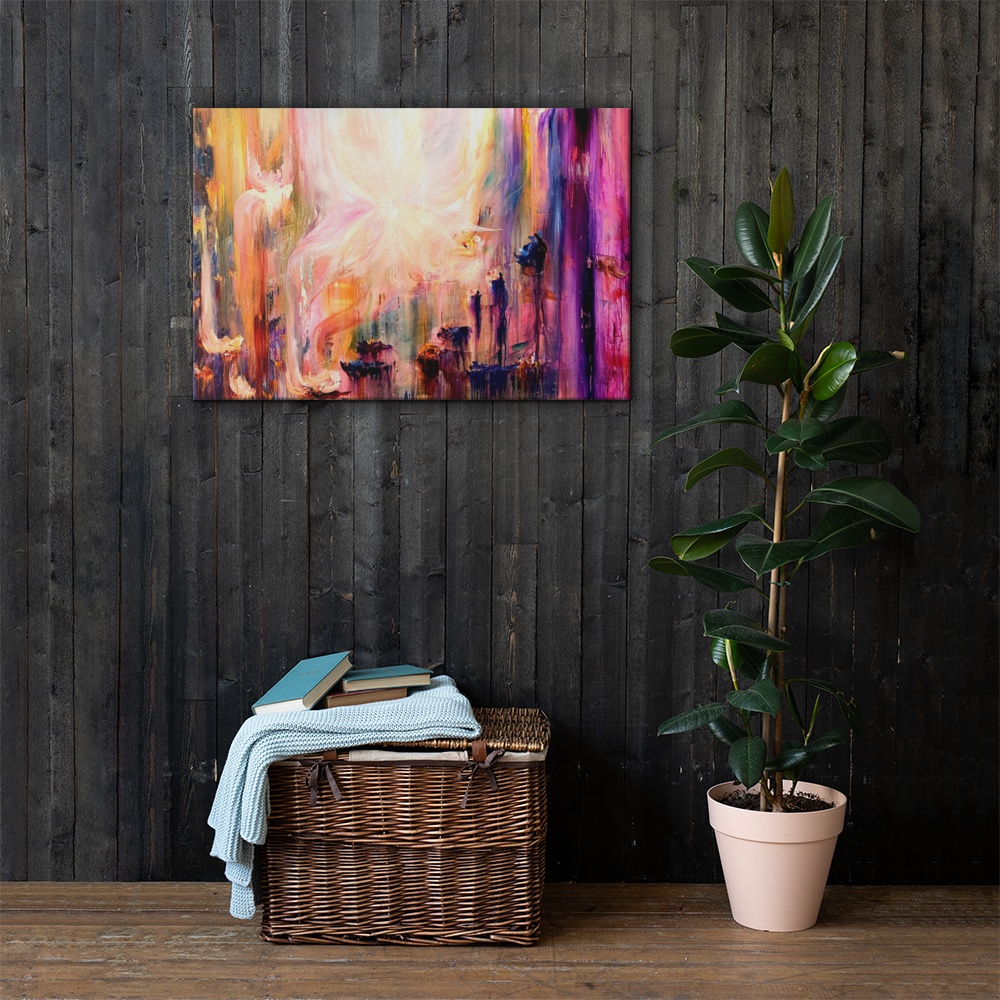 The Birth of a Universe Canvas Print - 24" x 36"