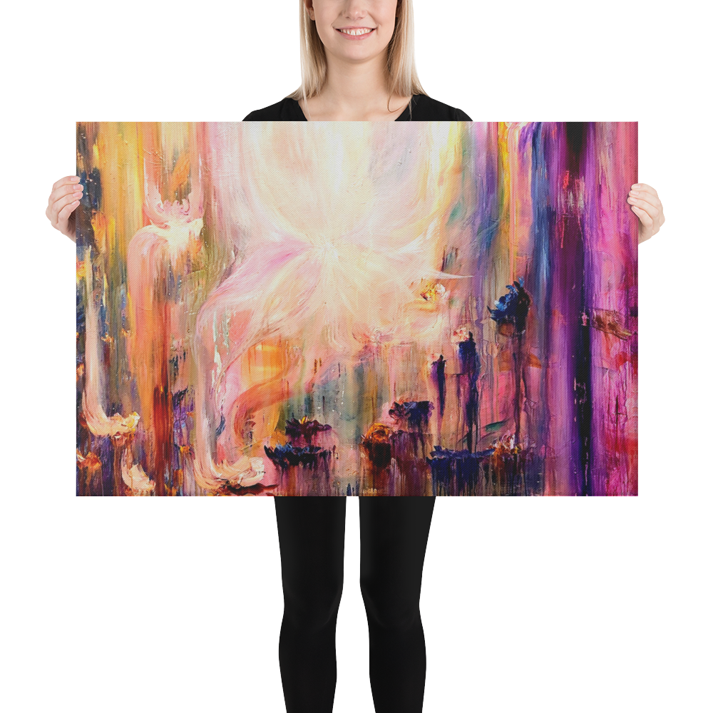 The Birth of a Universe Canvas Print - 24" x 36"