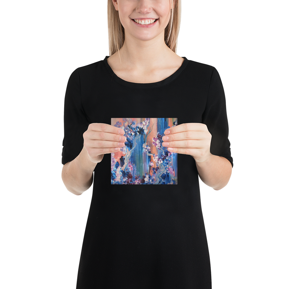 Growth is a Journey Canvas Print - 6" x 6"