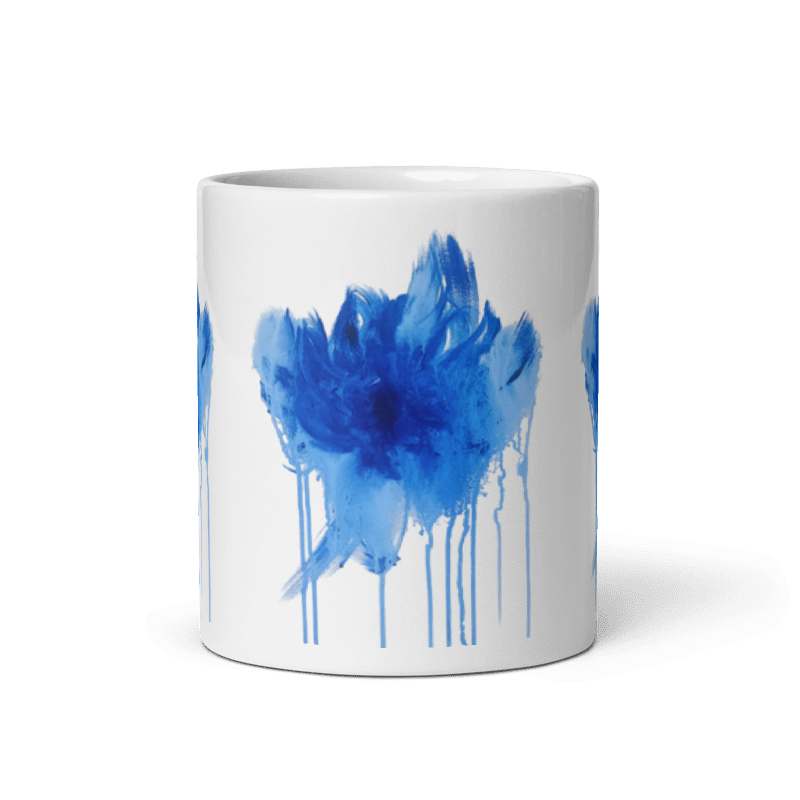 Blooming Anyway Glossy Mug