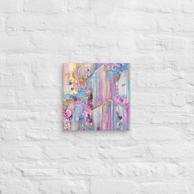 Showers of Mind Canvas Print - 12" x 12"