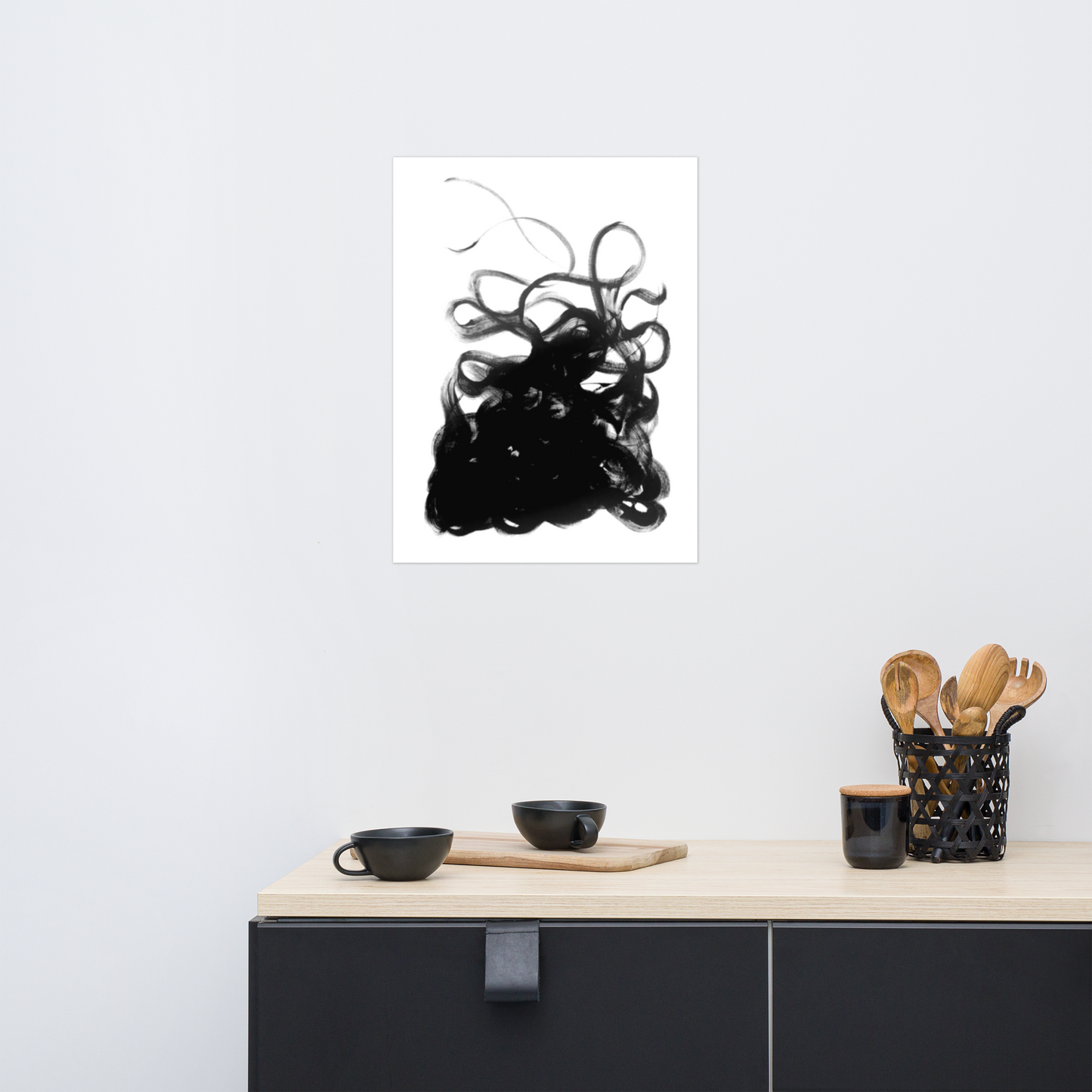 Settling Down Matte Paper Print - 18" x 24"