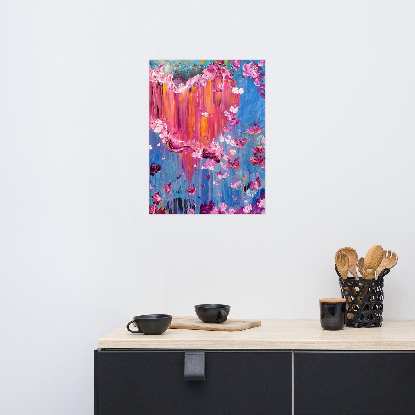 Sharing What is in My Heart Matte Paper Print - 18" x 24"