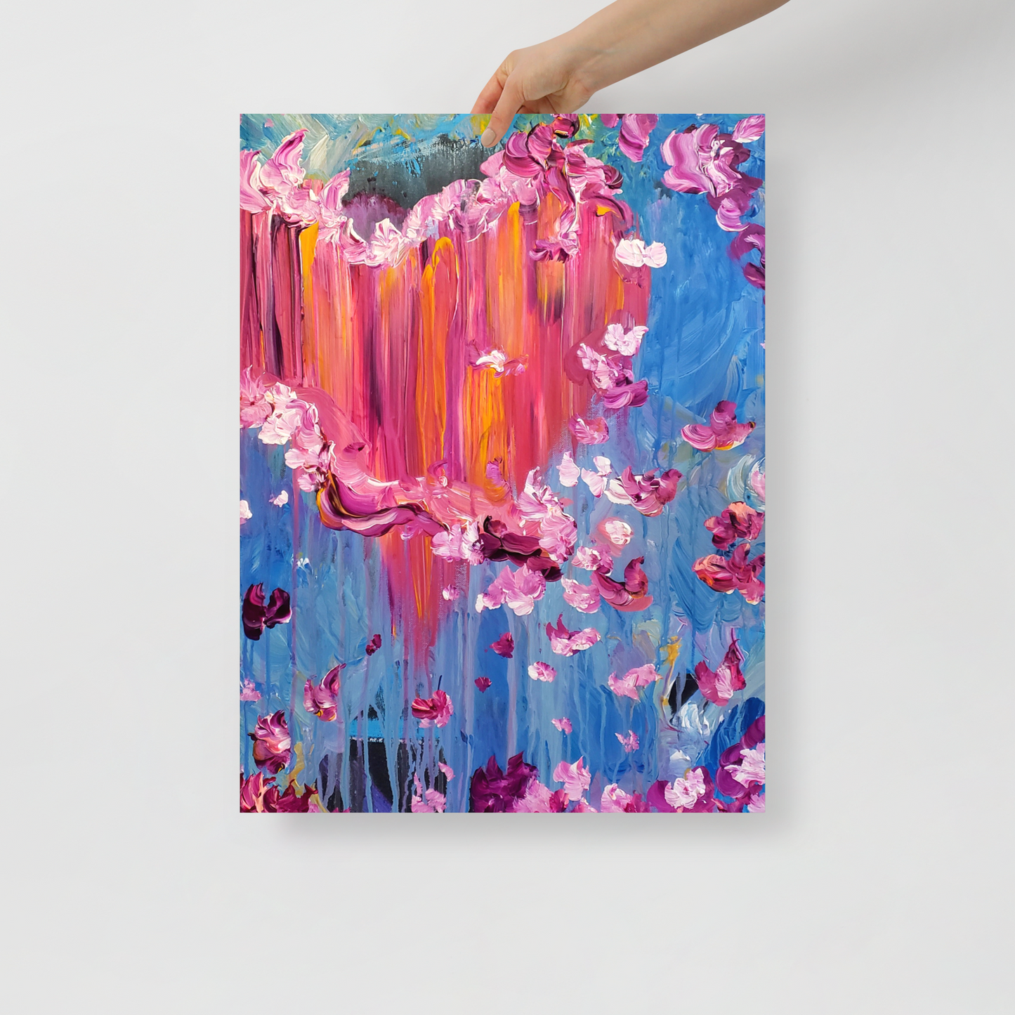 Sharing What is in My Heart Matte Paper Print - 18" x 24"