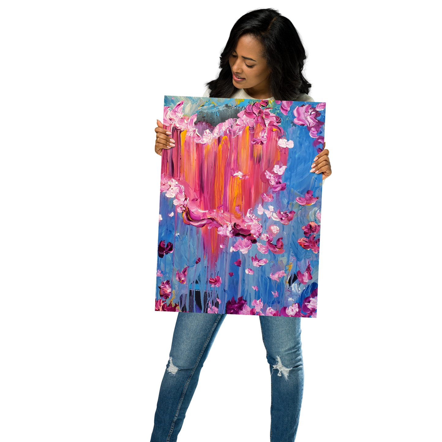 Sharing What is in My Heart Matte Paper Print - 18" x 24"