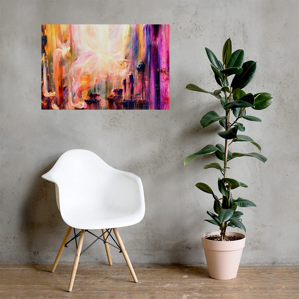The Birth of a Universe Matte Paper Print - 24" x 36"