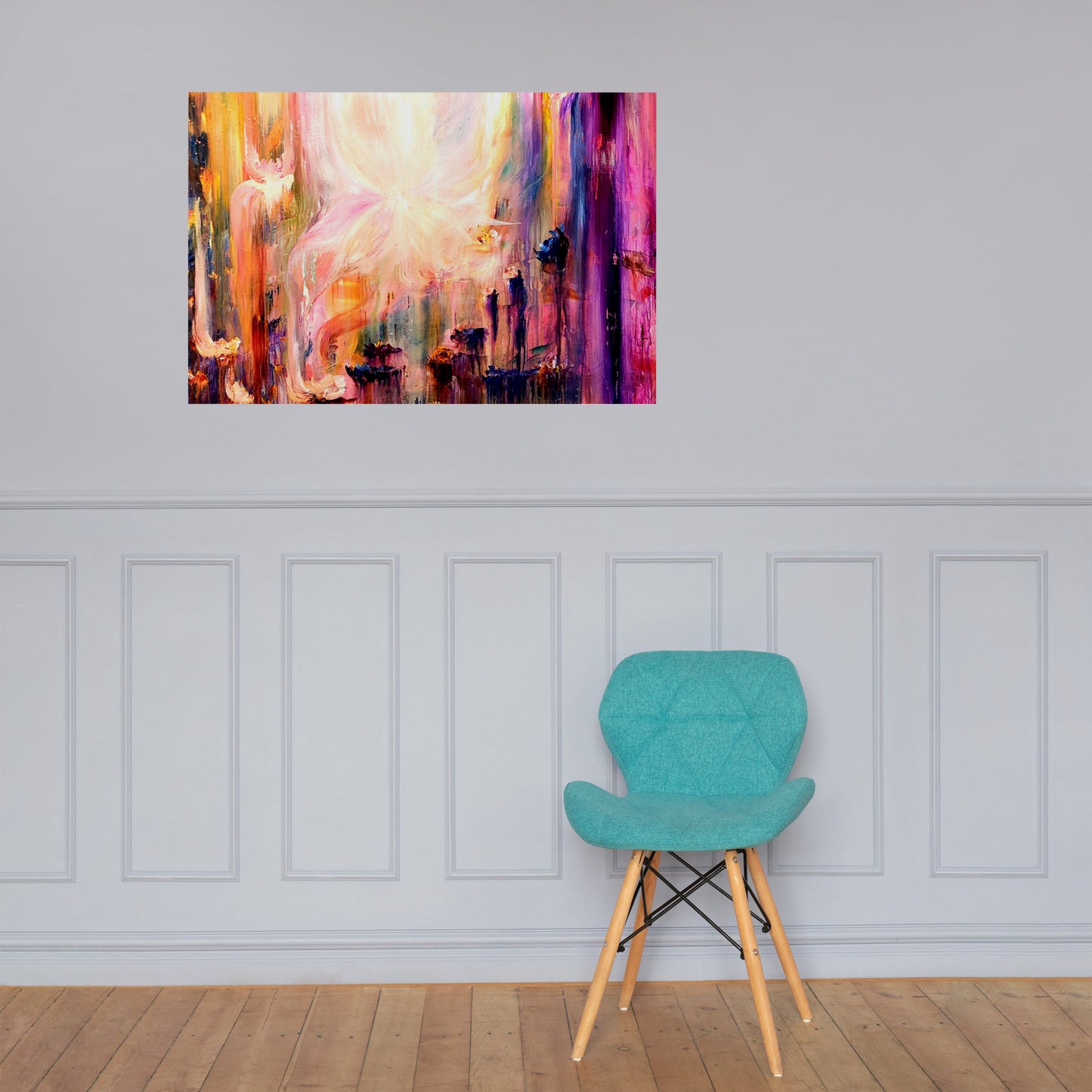 The Birth of a Universe Matte Paper Print - 24" x 36"