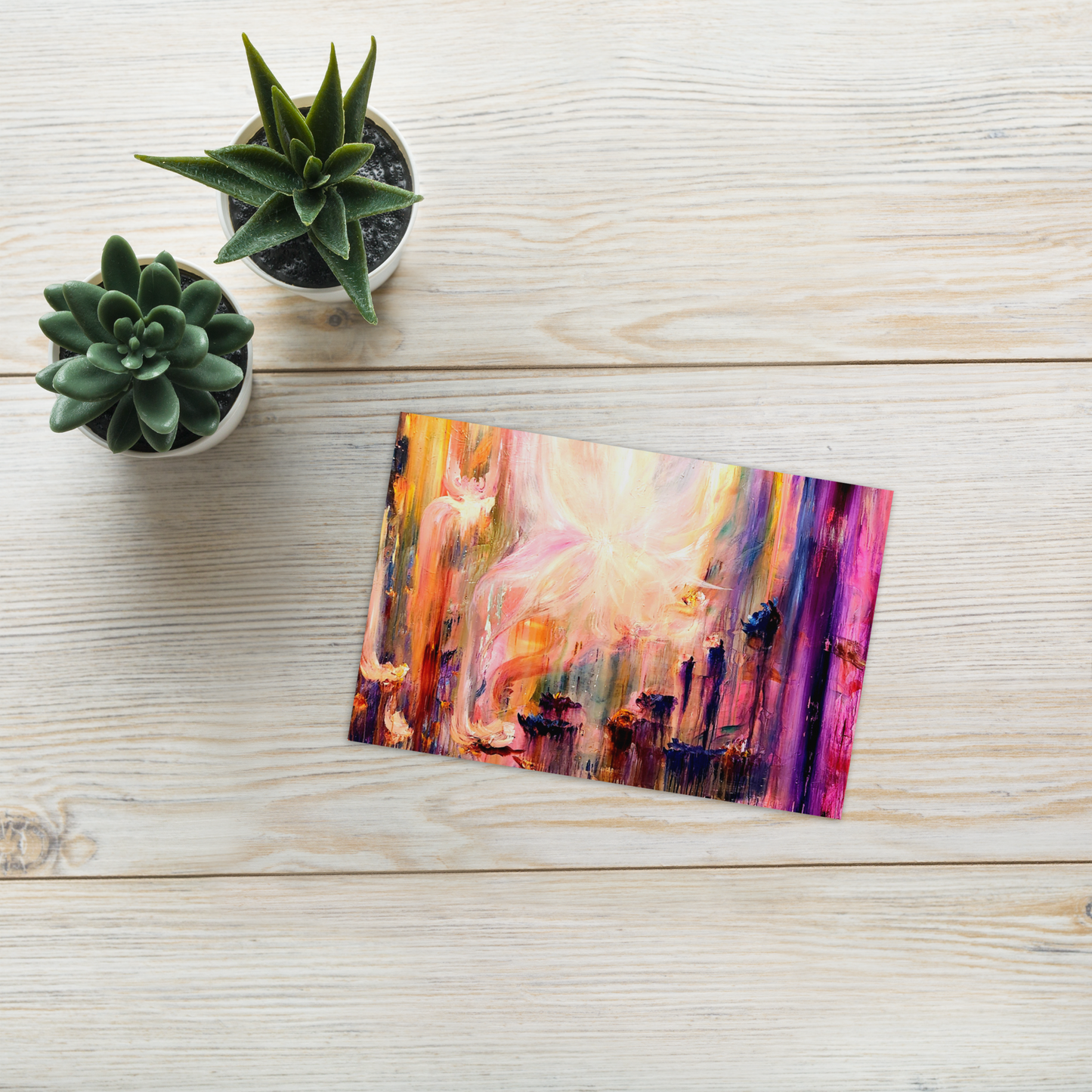 The Birth of a Universe Greeting Card - 4" x 6"