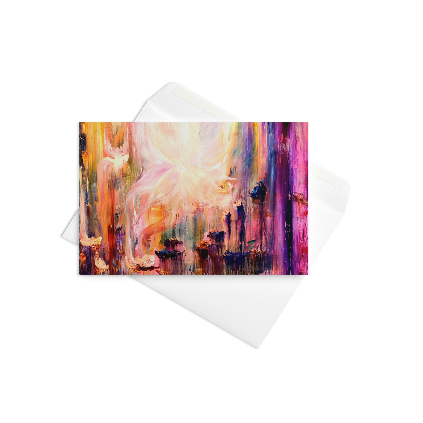 The Birth of a Universe Greeting Card - 4" x 6"