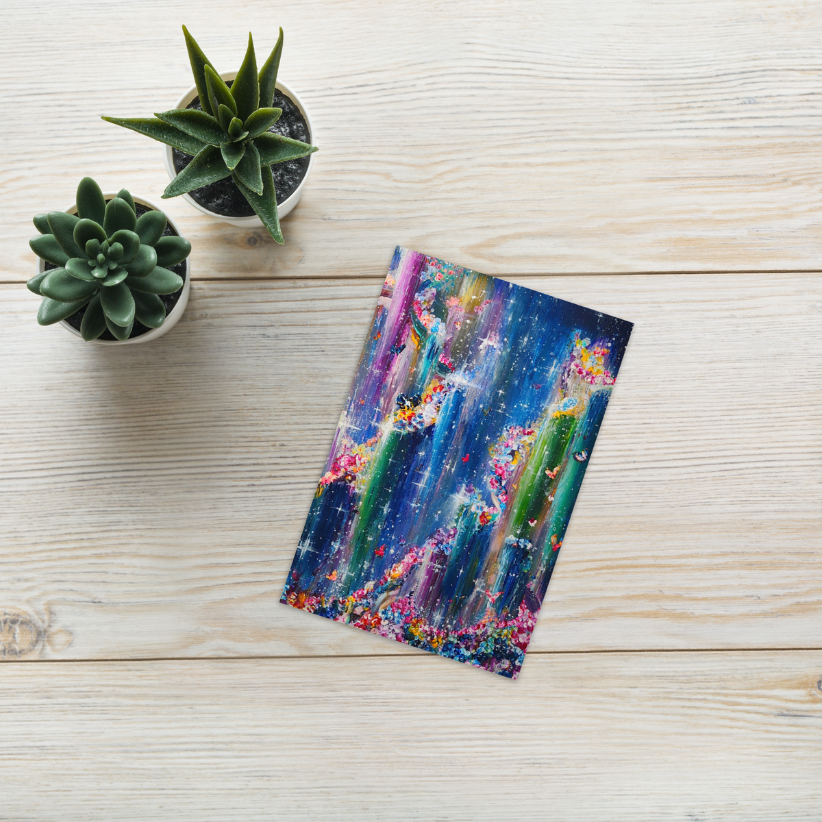 You are With Me in My Dreams Greeting Card - 4" x 6"