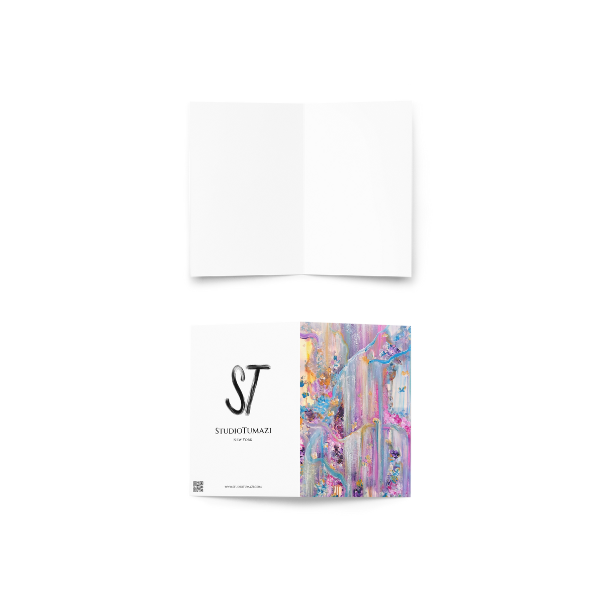 Showers of Mind Greeting Card - 4" x 6"
