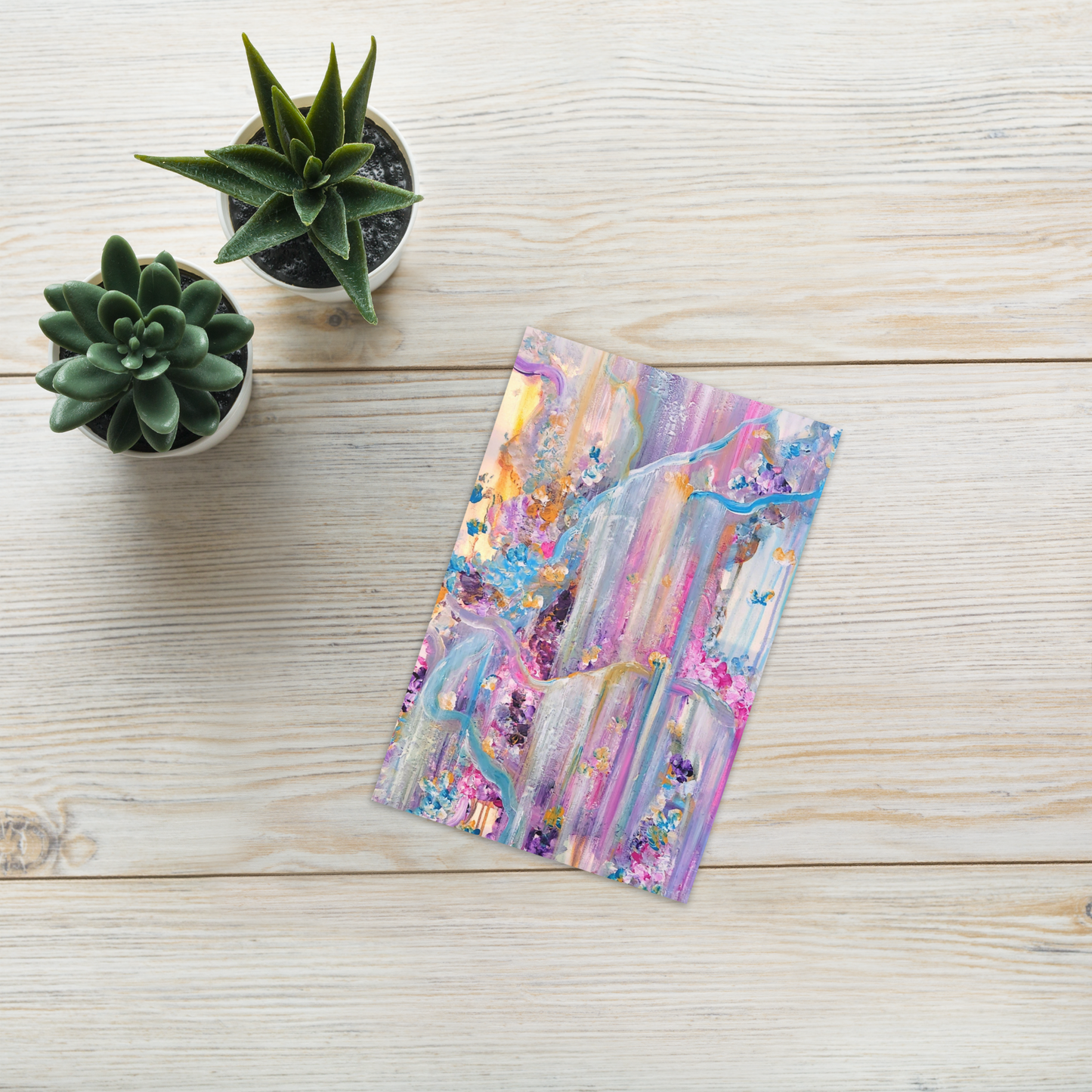 Showers of Mind Greeting Card - 4" x 6"