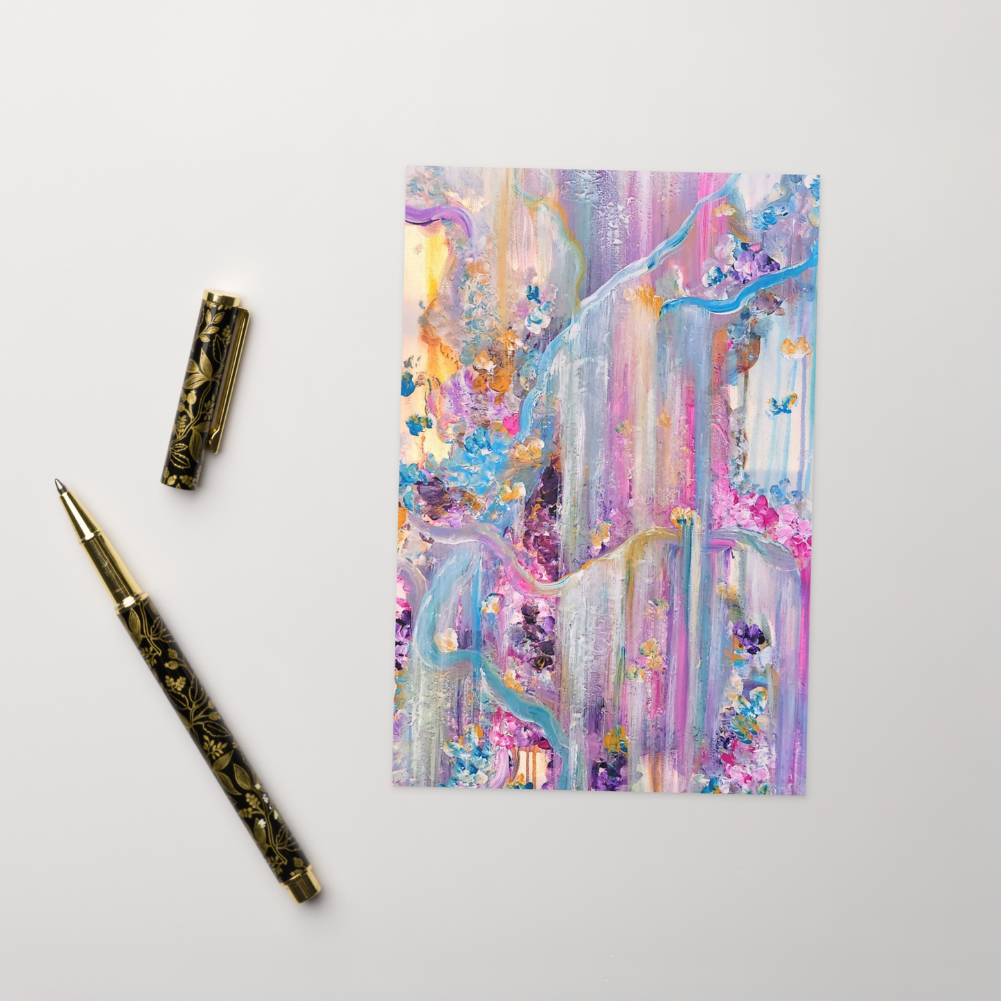 Showers of Mind Greeting Card - 4" x 6"