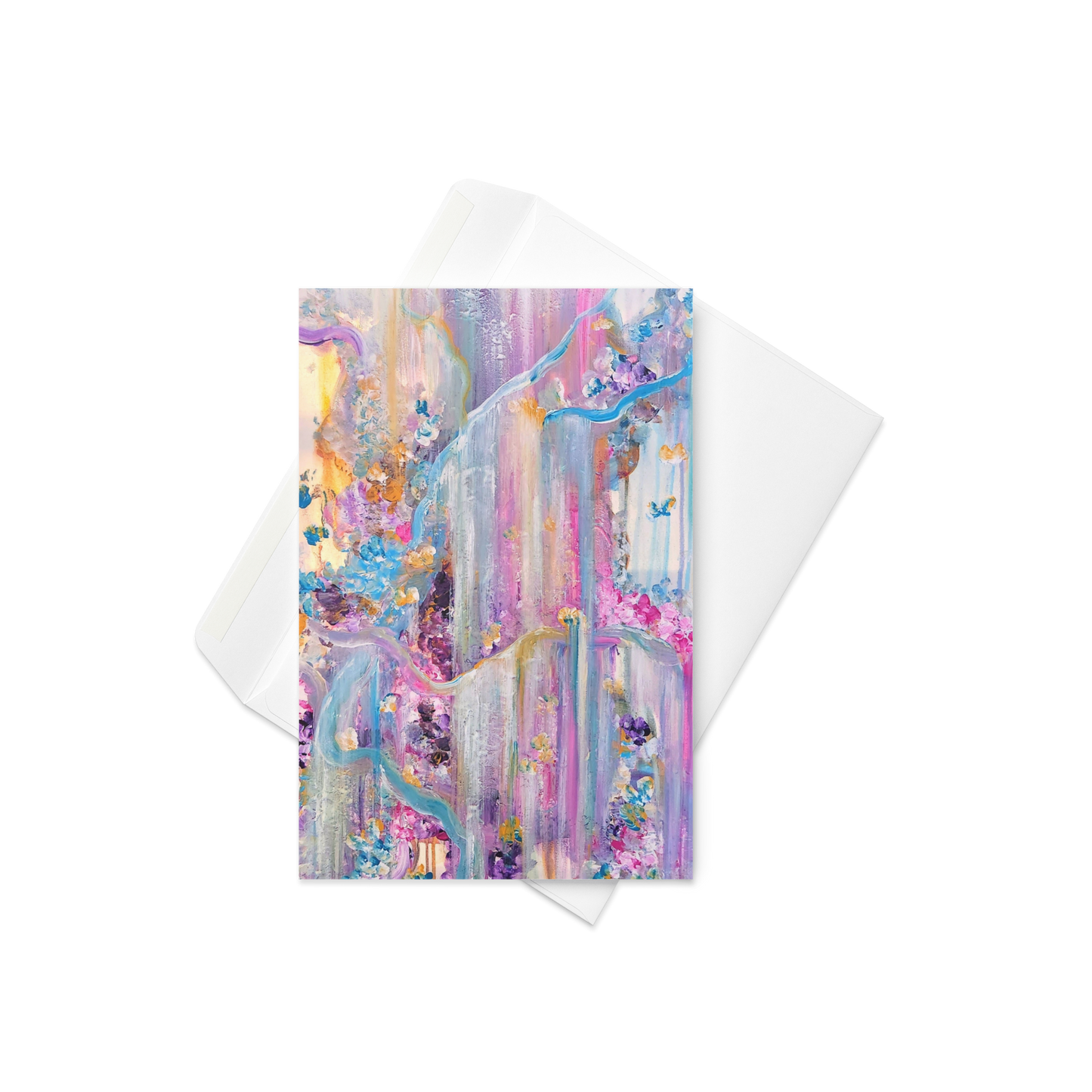 Showers of Mind Greeting Card - 4" x 6"