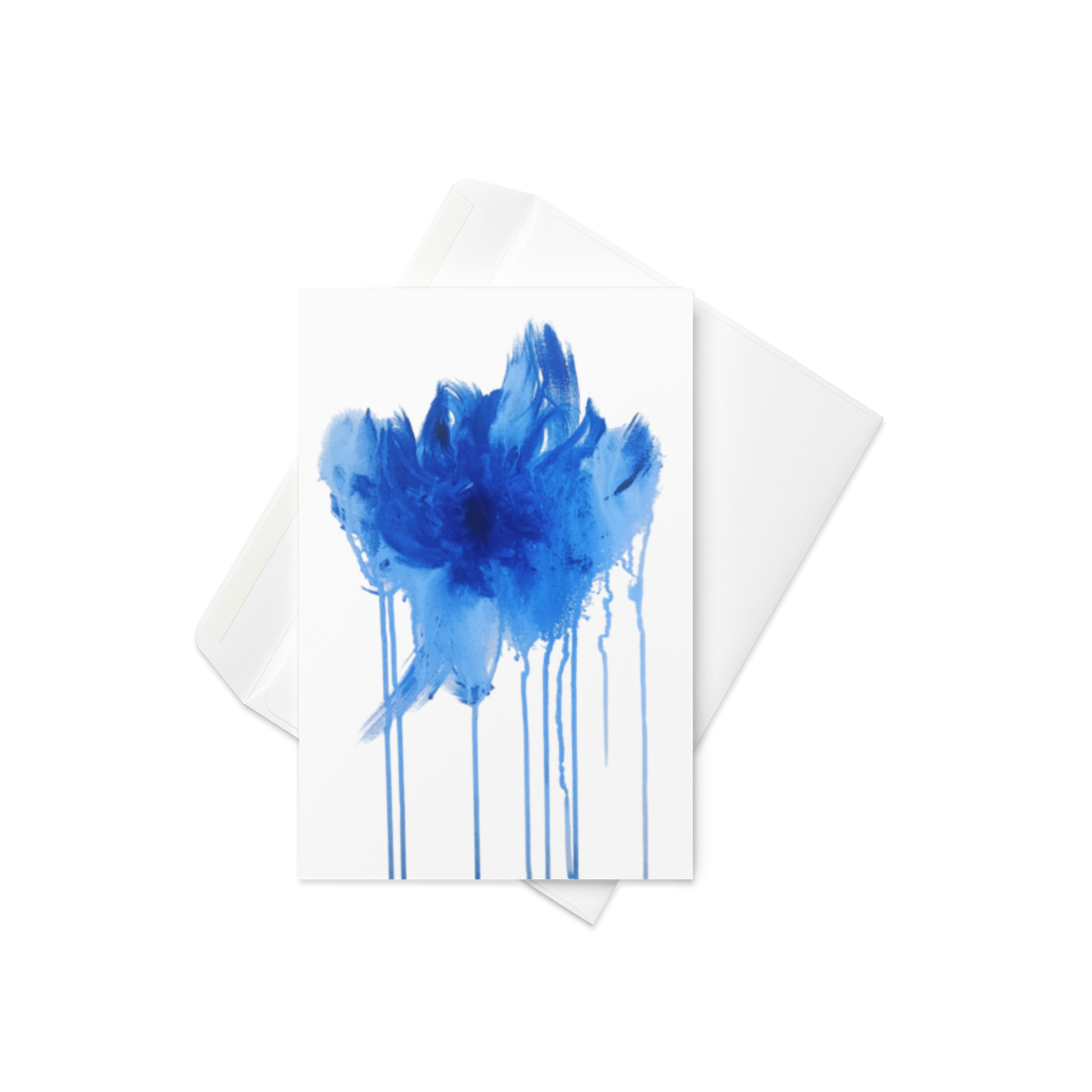Blooming Anyway Greeting Card - 4" x 6"