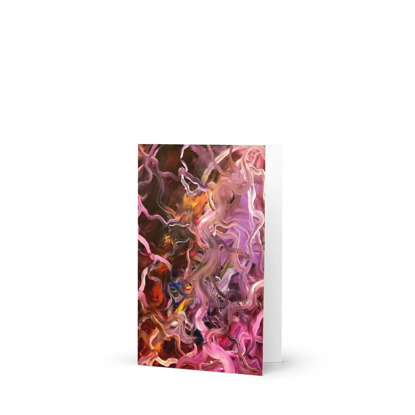 Neural Rivers of Mind Greeting Card - 4" x 6"