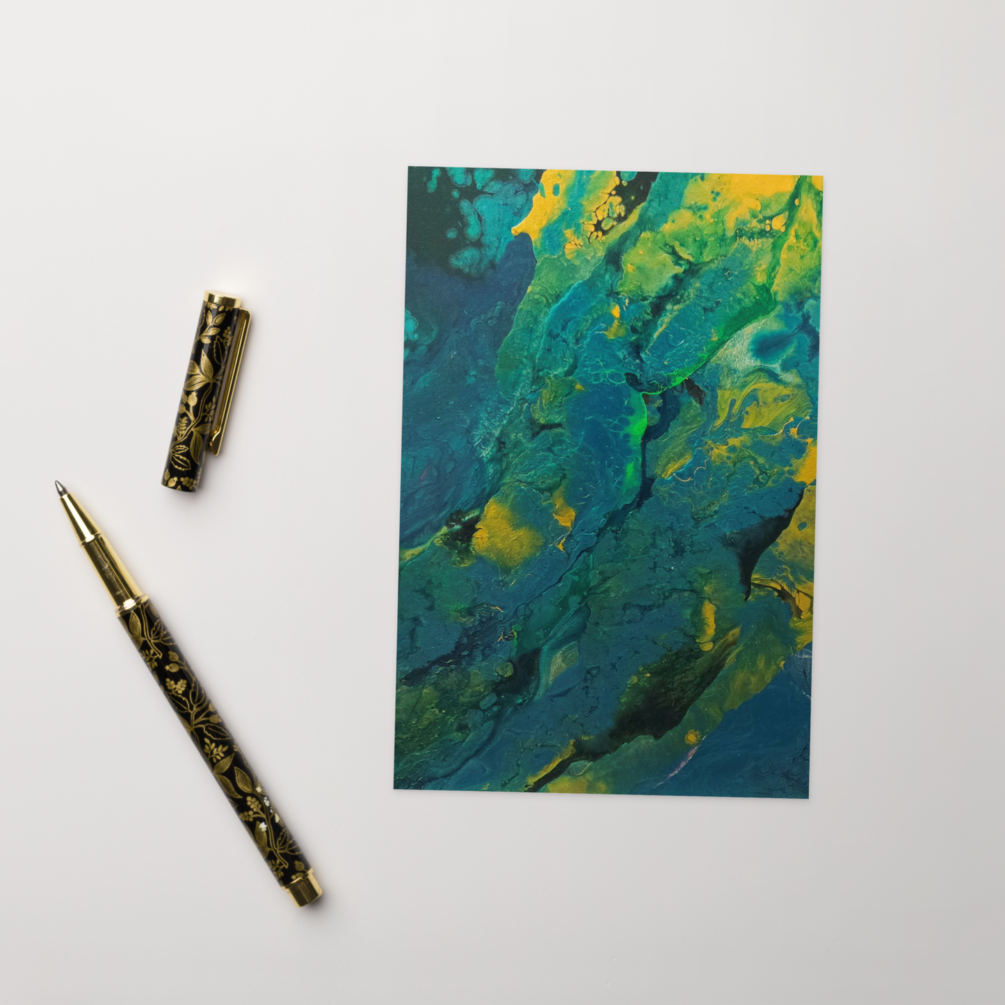 For the Love of Biology Greeting Card - 4" x 6"