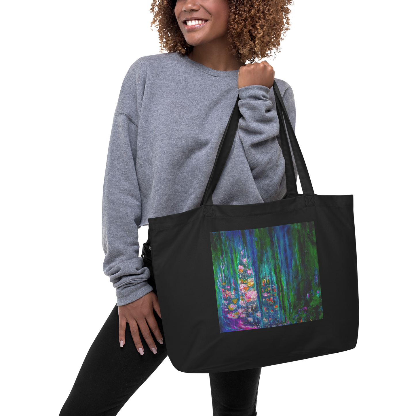 The Love of My Life Large Organic Tote Bag - 100% Certified Organic Cotton