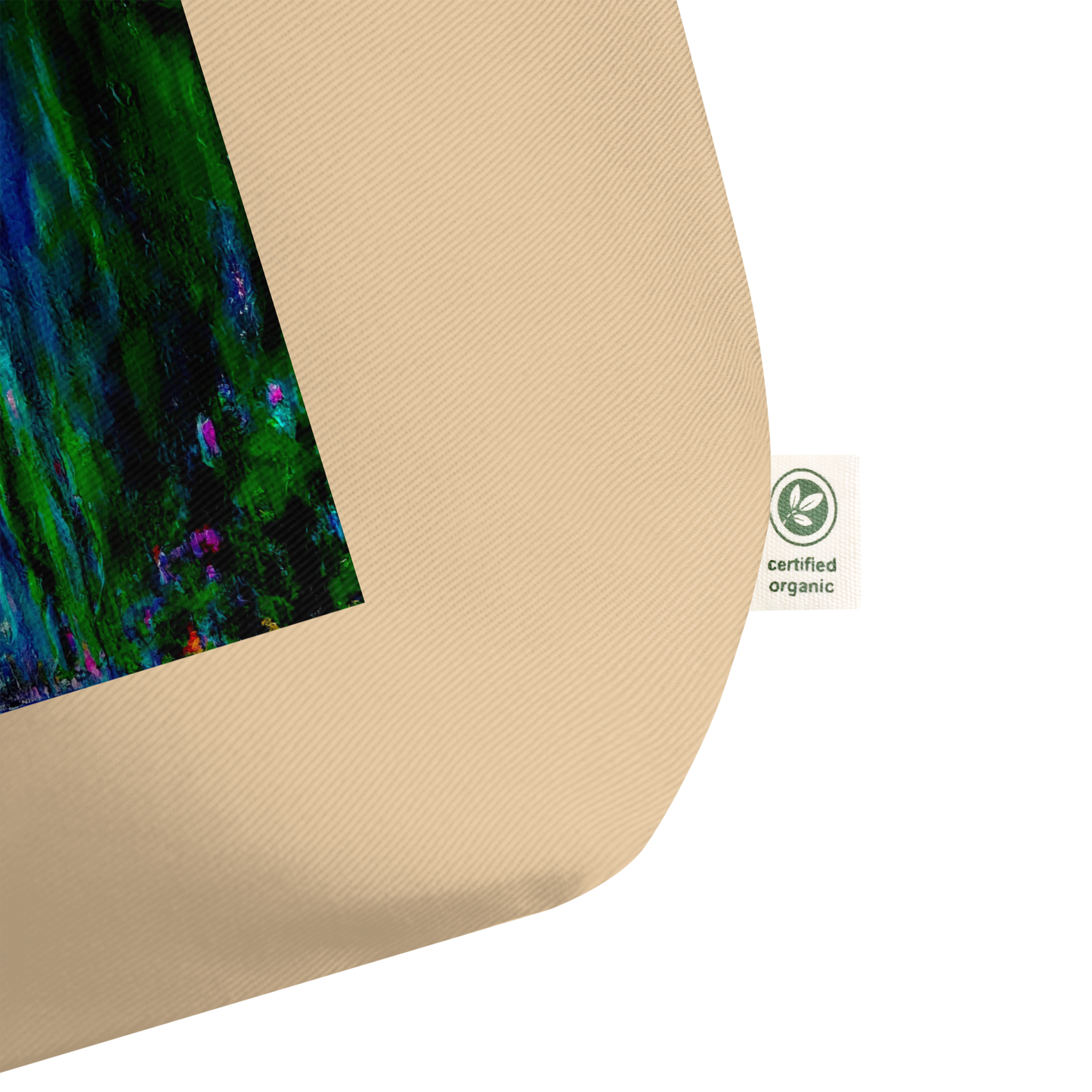 The Love of My Life Large Organic Tote Bag - 100% Certified Organic Cotton