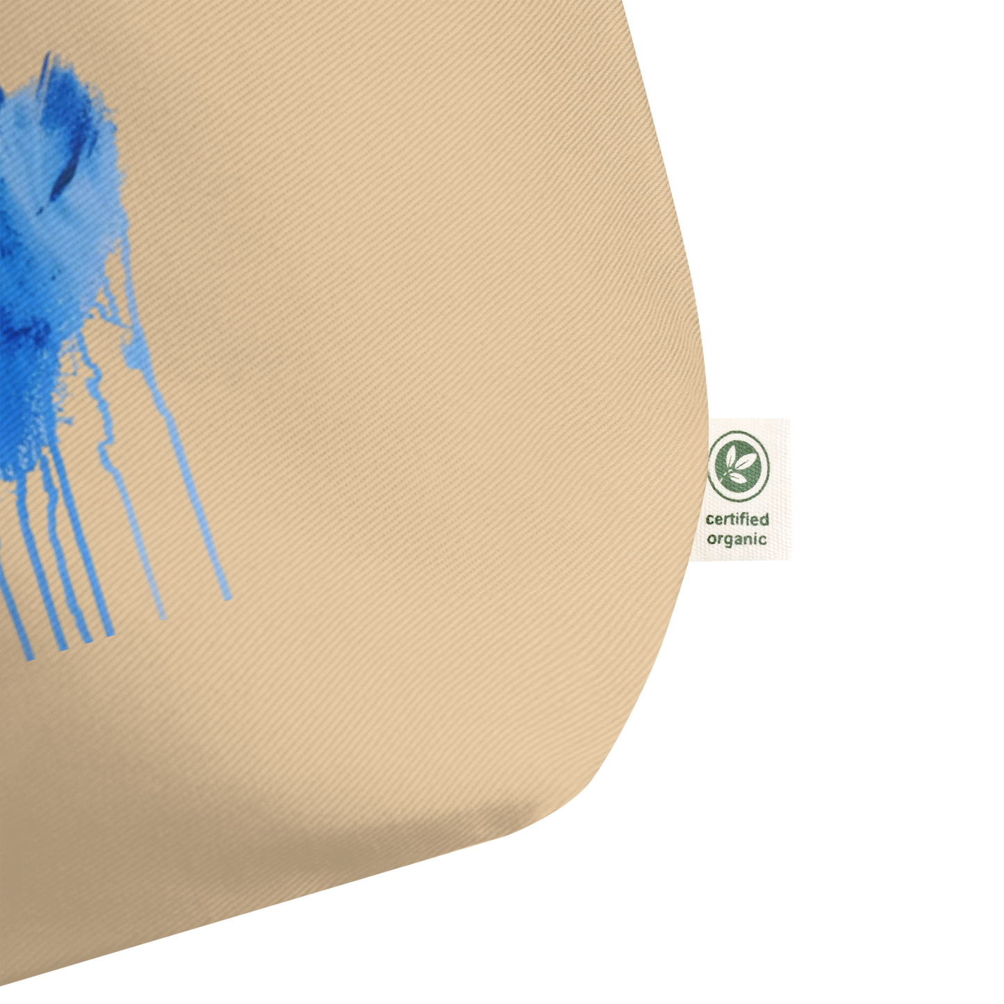 Blooming Anyway Large Organic Tote Bag - 100% Certified Organic Cotton