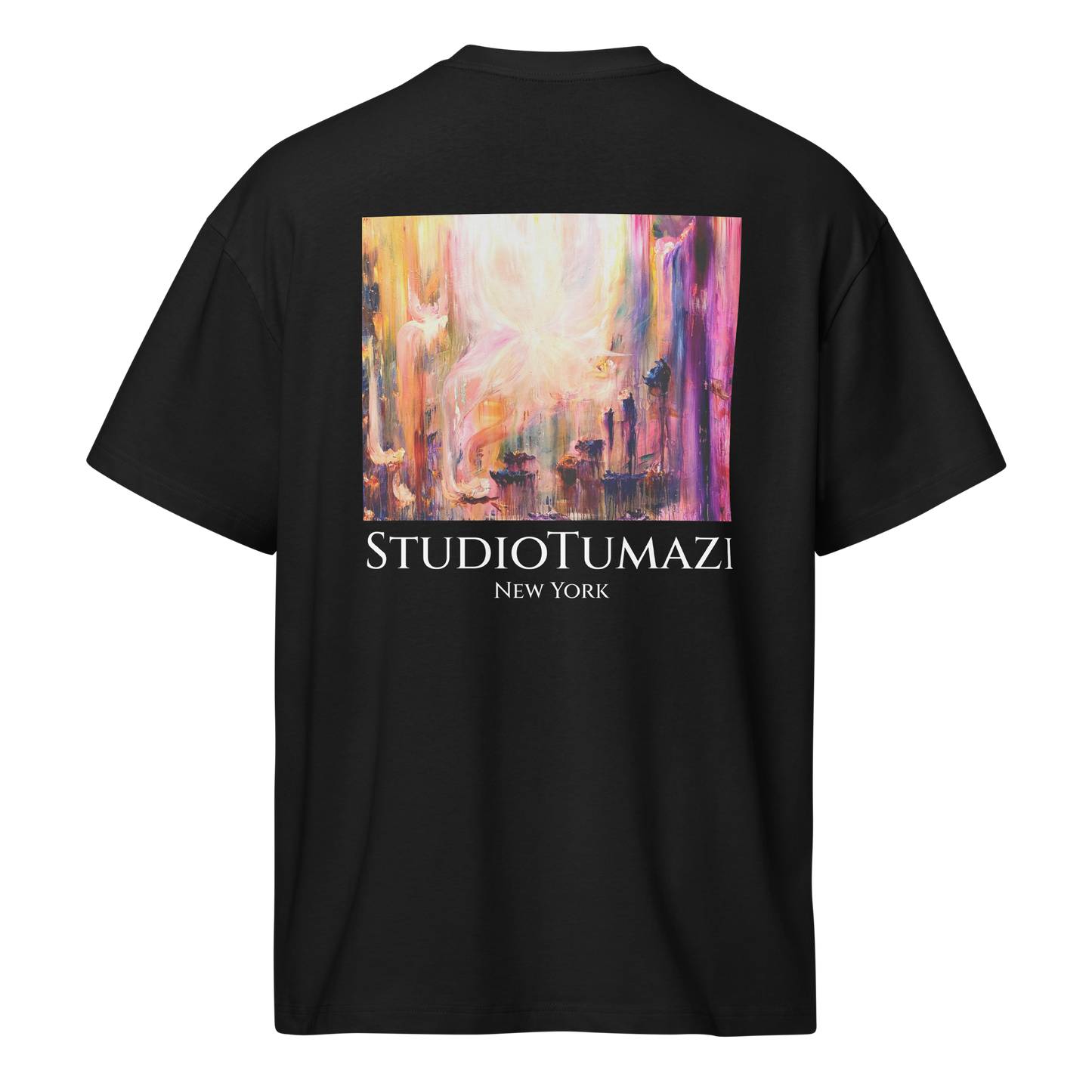 The Birth of a Universe Relaxed Fit T-Shirt with Backside Graphic
