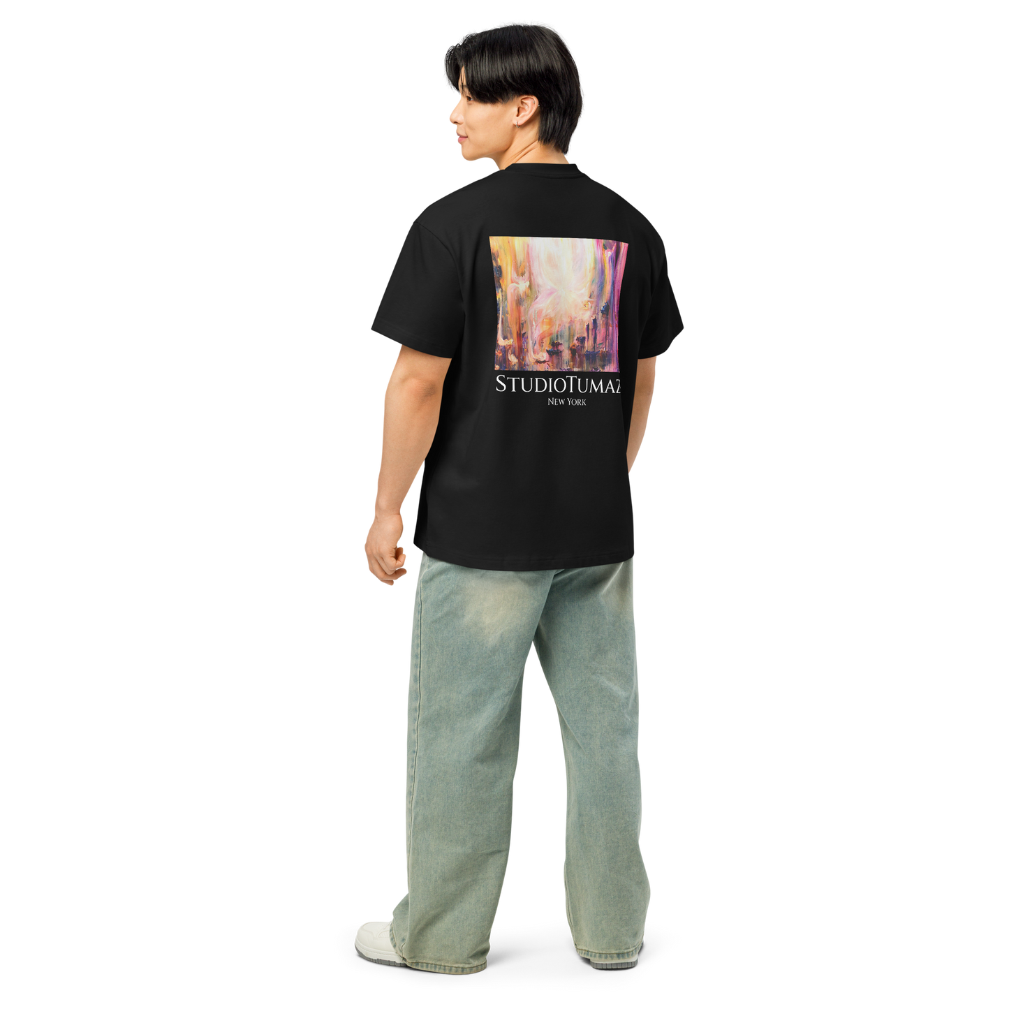 The Birth of a Universe Relaxed Fit T-Shirt with Backside Graphic