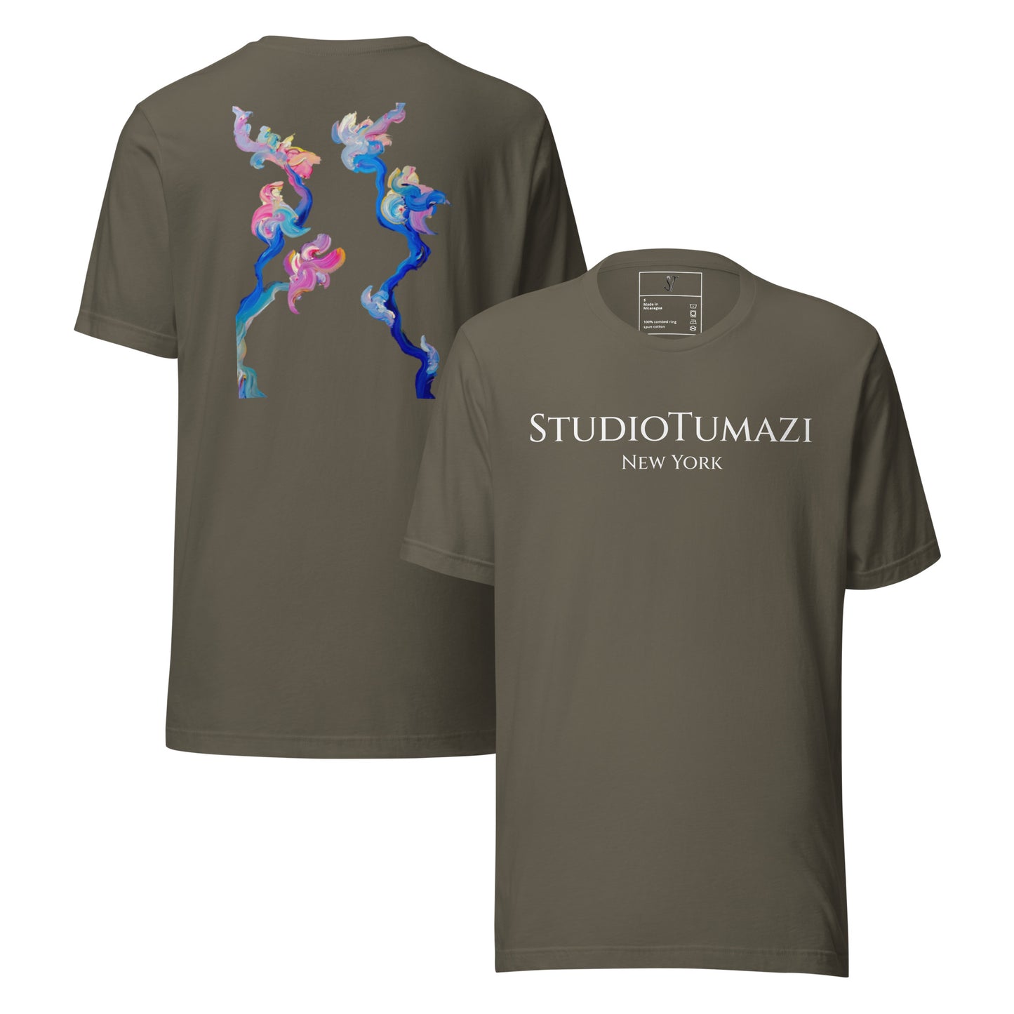 ST NY Finding My Way Universal T-Shirt with Back Graphic