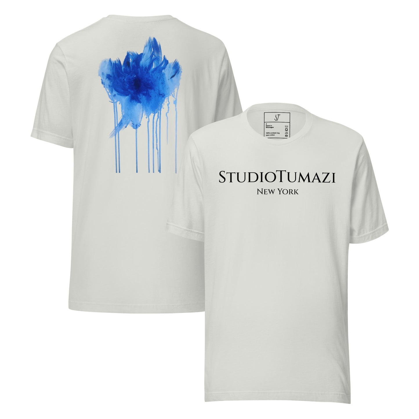 ST NY Blooming Anyway Universal T-Shirt with Back Graphic