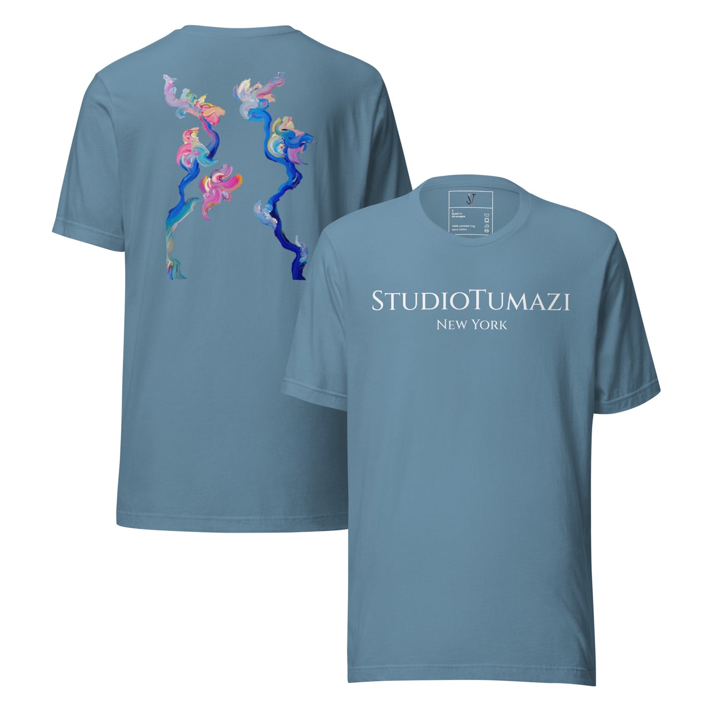 ST NY Finding My Way Universal T-Shirt with Back Graphic