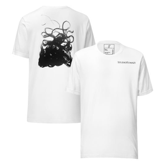Settling Down Universal T-Shirt with Back Graphic